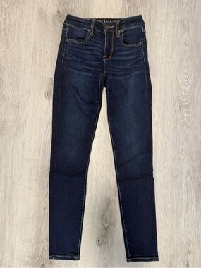 American Eagle Outfitters Skinny Jeans Next Level Stretch Jeggings  Hi-Rise 4R